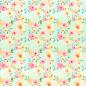 Preview: Bio Jersey Spring Flowers- Mint