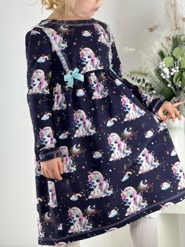 * Unicorn-Land * - Eigenproduktion -Bio French Terry