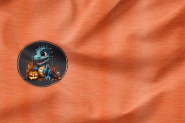Vorbestellung * Happy Halloween* Panel - Drache- Orange