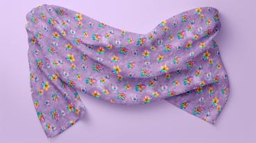 VORBESTELLUNG * Flowers* Glitter Tinte Lila