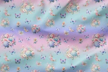 VORBESTELLUNG * Flower with Butterfly* Ombre
