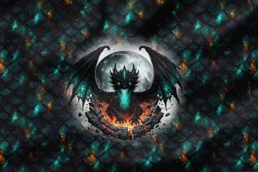 *Gothic Dragon Serie * - Eigenproduktion -Einzelpanel Jersey - 3