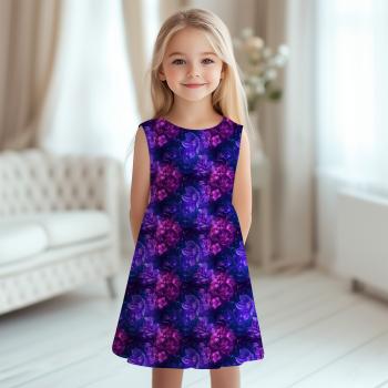 * Magical Wolf - Flower - Jersey - *95 cm  STÜCKE*