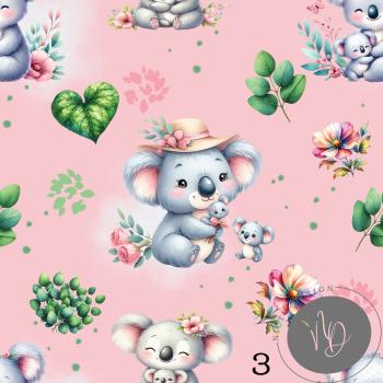 Digitales Stoffdesign - Koala - 3