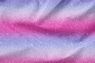 VORBESTELLUNG Fake Glitter Ombre Pink/Blau