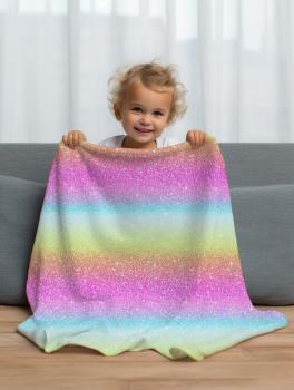 VORBESTELLUNG Fake Glitter Ombre Pink/Blau/Gelb/Orange