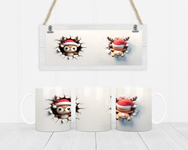Tasse - Reindeer 3D