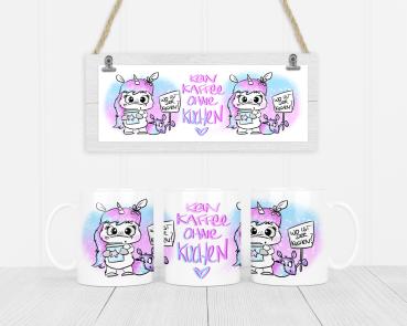 Tasse- Kein Kaffee ohne Kuchen