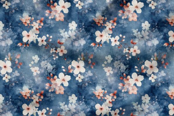 VORBESTELLUNG * Denim Optik Blumen