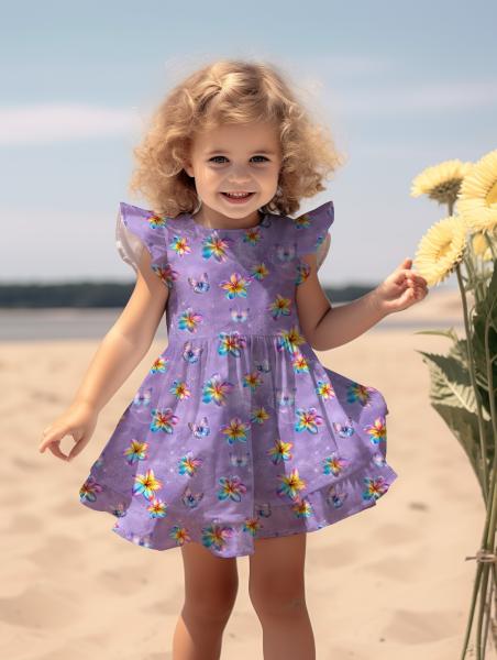 VORBESTELLUNG * Flowers* Glitter Tinte Lila