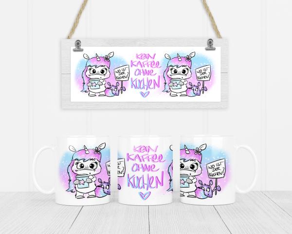 Tasse- Kein Kaffee ohne Kuchen