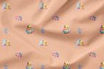 VORBESTELLUNG * Happy Easter Muster* - Softglitter Apricot