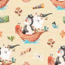 Vorbestellung * Ahoy Pinguin* Allover - Eigenproduktion - Vanille