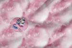 Vorbestellung * Cutie Ballerina Unicorn * Panel - Eigenproduktion - Rosa Bubbles