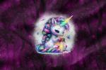 Vorbestellung *Glowing Firefly Serie* - Eigenproduktion -Firefly Unicorn- French Terry - EInzelpanel - 3
