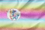 Vorbestellung * Alpaka - Ombre Glitter- Eigenproduktion -