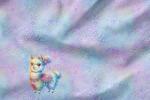 Vorbestellung * Alpaka - Rainbow Leo 2 Eigenproduktion - Pink Türkis