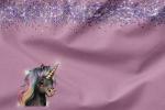 Vorbestellung * Beauty Black Unicorn* Panel - Eigenproduktion