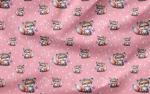 VORBESTELLUNG * Muster Cute Fox - Eigenproduktion - Rosa -
