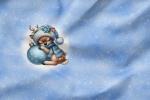 Vorbestellung * Christmas Cute Reindeer * - Eigenproduktion - Frozen Blau