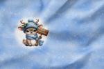 Vorbestellung * Christmas Cute Reindeer * - Eigenproduktion - Frozen Blau - 2