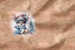 Vorbestellung * Christmas Cute Reindeer * - Eigenproduktion - Glitter Tinte - Hellbraun