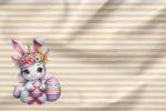 Vorbestellung * Cutie Easter Unicorn - Eigenproduktion - Stripes