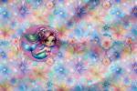 Vorbestellung * Underwater Meermaid 2 - Eigenproduktion Pastel Blumen