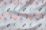 VORBESTELLUNG * Muster- Beautiful Boho Horses -  Pastel Ombre - Federn