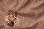 Vorbestellung * Leo Girl 3 - Eigenproduktion - Konfetti Herzen Hellbraun