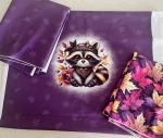 Stoffpaket - Woodland Dreams - Waschbär 2 - French Terry -