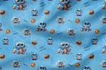 VORBESTELLUNG * Grunge Blau - Muster Sweet Keksmonster