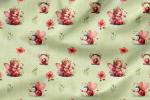 VORBESTELLUNG * Muster - Ladybug - Jeansoptik - Gelb