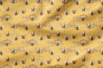 VORBESTELLUNG * Bee Kind Muster * - Eigenproduktion - Honiggelb