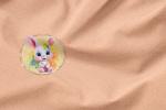 Vorbestellung * Cute Easter* Panel - Eigenproduktion - Apricot SoftGlitter