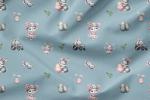 VORBESTELLUNG * Cute Easter Serie - Muster - Puderblau