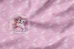 Vorbestellung * Sweet Girl with Unicorn - Eigenproduktion - Rosa Bohe Herzen