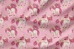 VORBESTELLUNG * MyPony* -Muster- Eigenproduktion - Rosa-Jersey
