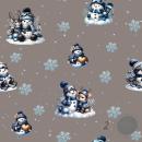 Digitales Stoffdesign - Snowman - 2