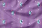 VORBESTELLUNG * Unicorn Muster * - Eigenproduktion - Kombi- Lila