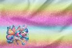 Vorbestellung * Butterfly Unicorn 2-  Ombre Glitter